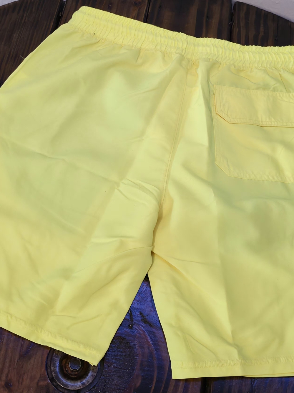 Polo by Ralph Lauren Yellow Swim Board Shorts with Green Pony S-3XL - Picture 6 of 7